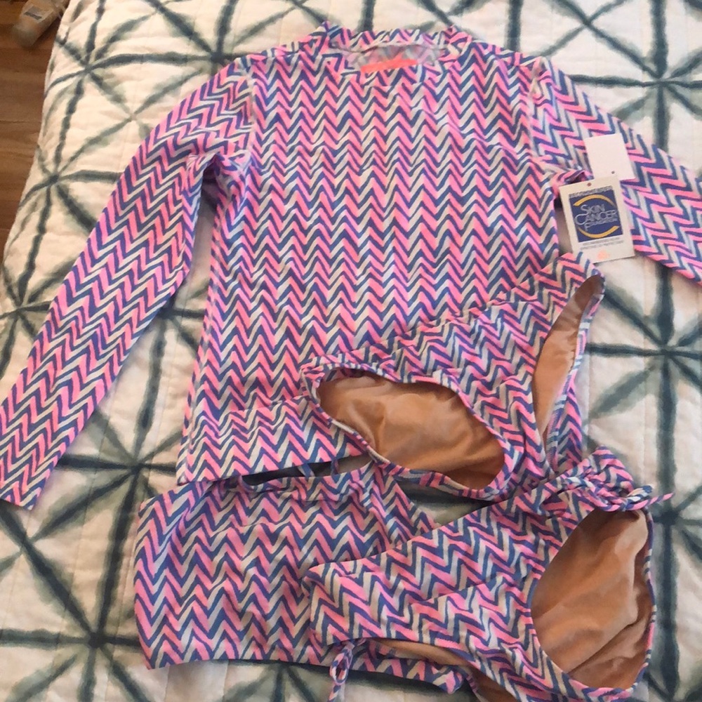 4 piece bathing suit set-12
